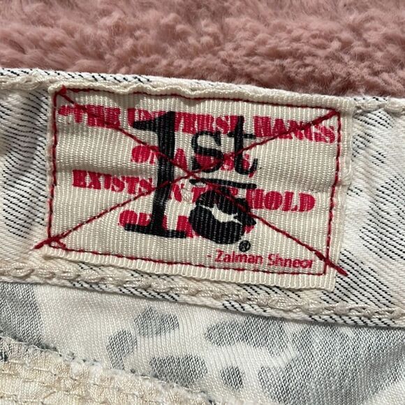 1st Kiss Womens Short Size 7 Button Pockets Unhem - Picture 8 of 10